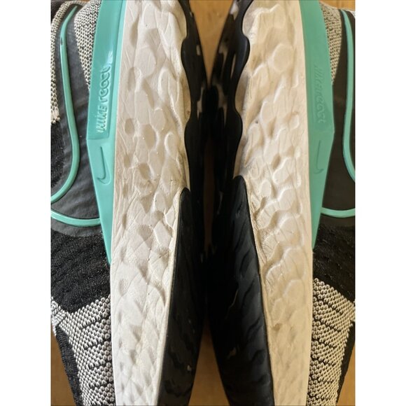 New Women's Nike React Infinity Run FK 2 in White/Aurora Green-Black Size US 9.5 - Picture 8 of 13